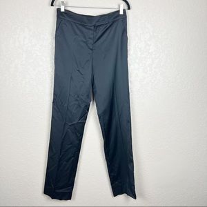 Armani Collezioni black pinstripe trouser